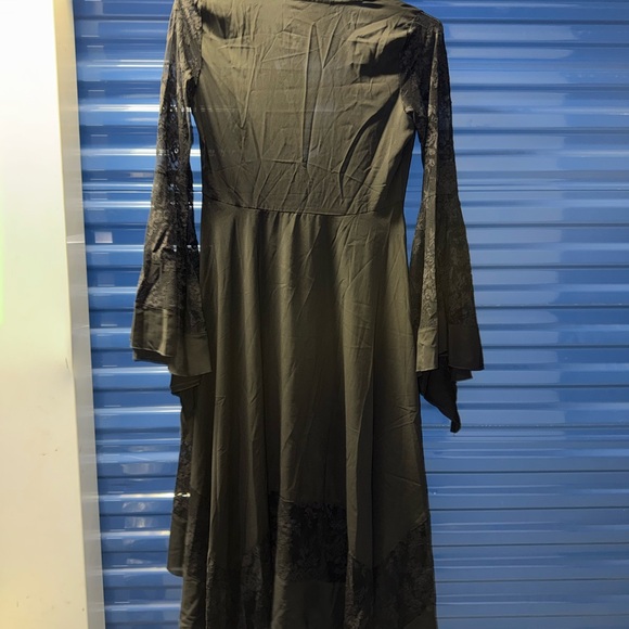 Killstar Black Lace Maxi Dress - Picture 7 of 7